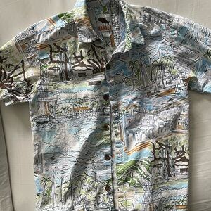 Kids Multicolor Hawaiian Shirt